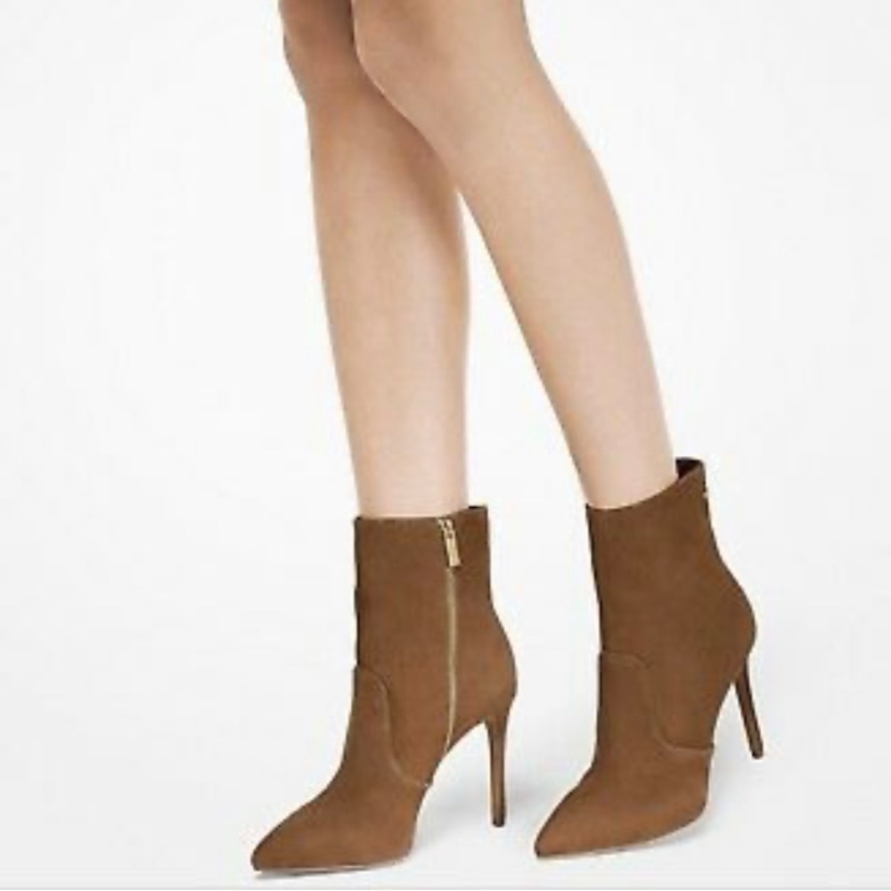 Michael Kors Blaine Ankle Suede Booties